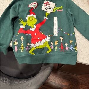 Dr. Seuss Green Grinch Holiday Sweatshirt